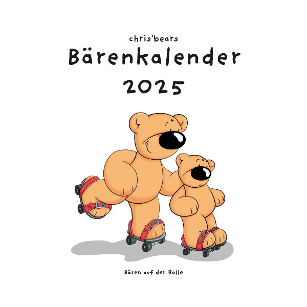 Chris Schlag - Bärenkalender 2025 Titelblatt